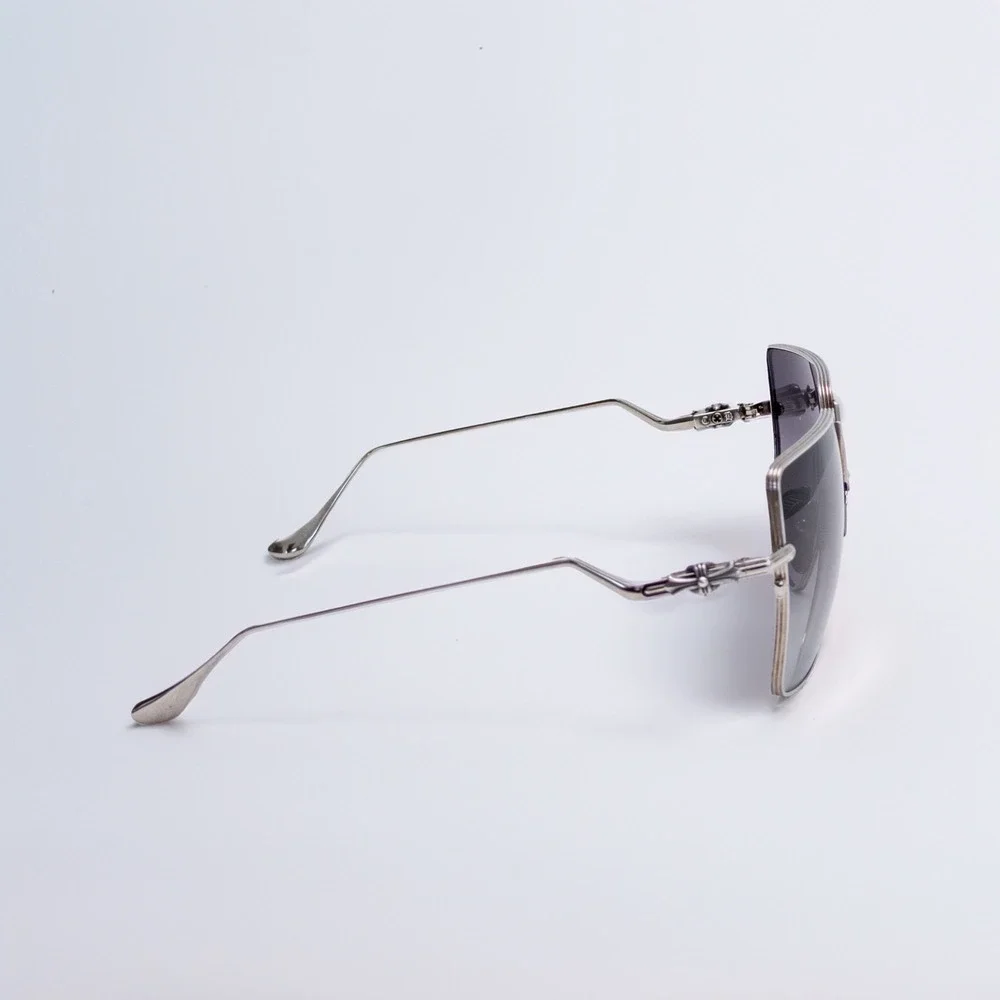 Chrome Hearts STEPHDOGG Sunglasses –‎ Rare Geometric Shield Frame – Restored